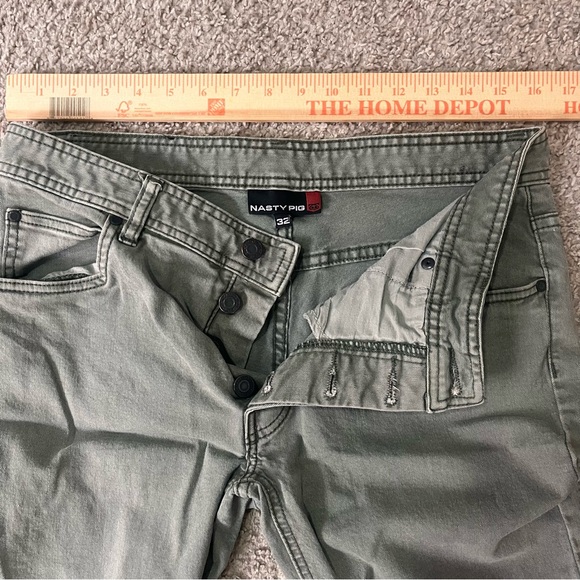 Nasty Pig Men's Grey Jeans 32x33 - Picture 2 of 9